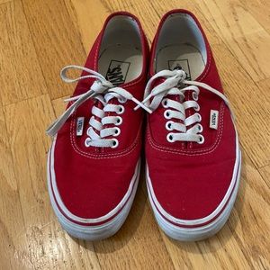 Red Vans